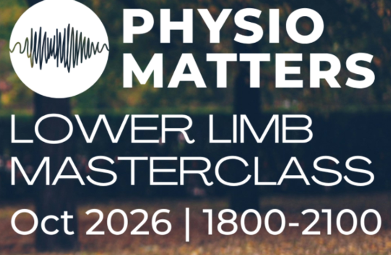 FREE for Physio First Members: Lower Limb Masterclass