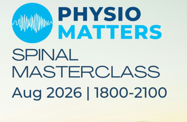 FREE for Physio First Members: Spinal Masterclass